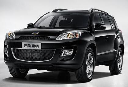 吉利豪情suv上市 五款车型售