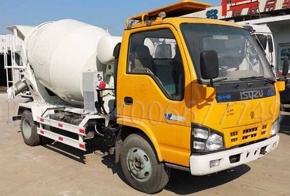 3立方搅拌车自卸车改装 翻斗车改装混凝土搅拌车
