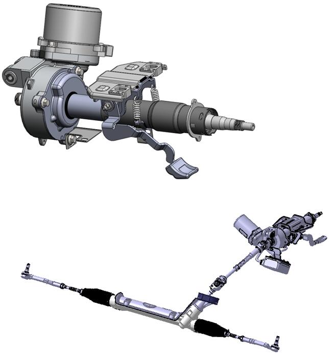 无刷c-eps转向管柱