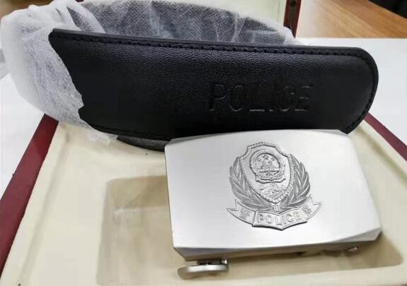 警用安防设备公司采购警用腰带,先来两根看看做工和质