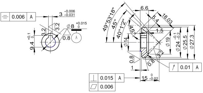 机器人螺旋伞齿轮加工定制 图纸 查看采购商